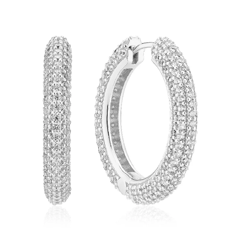 women’s drop earrings-Earrings Carrara Grande