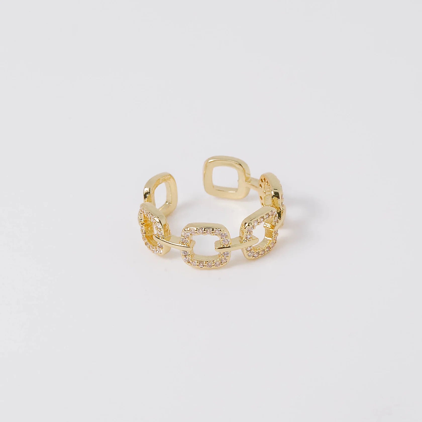 women’s gold eternity rings-Sanibel Ring