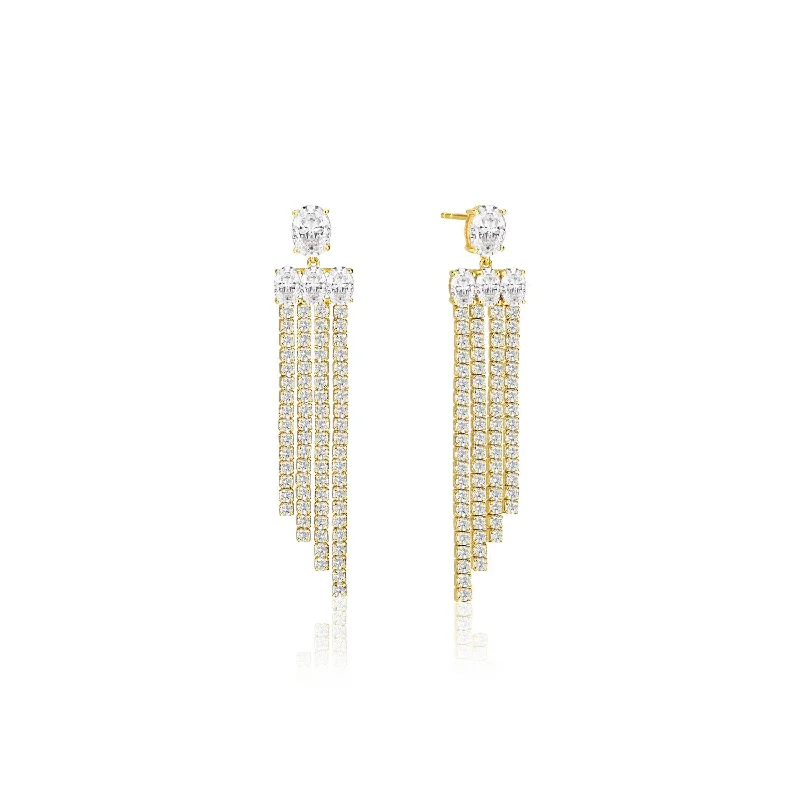 women’s radiant earrings-Earrings Ellisse Lungo Exclusive Piccolo