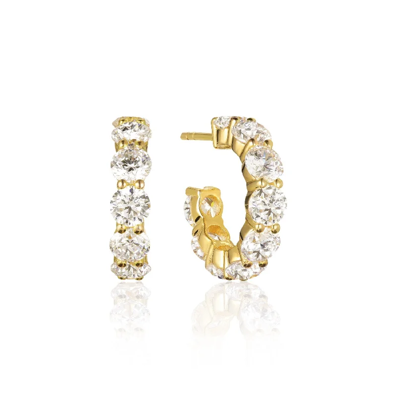 women’s radiant earrings-Earrings Belluno Creolo