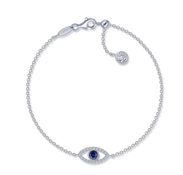 women’s diamond bangles-0.62 CTW Evil Eye Bracelet