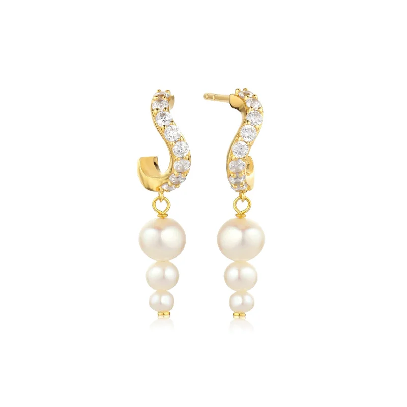 women’s hoop earrings-Earrings Ponza Lungo