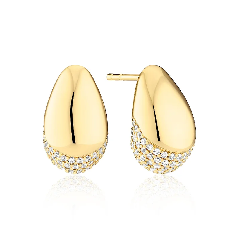 women’s round earrings-Earrings Goccia