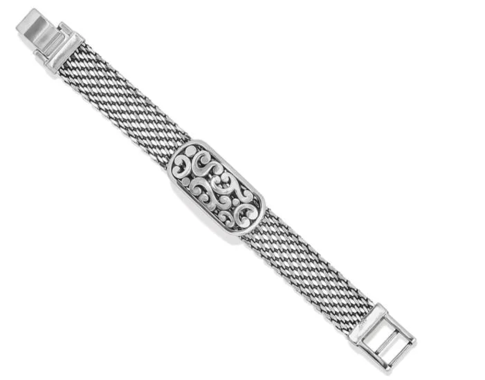 women’s luxury bracelets-Contempo Token Tag ID Bracelet NEW From the Contempo Collection