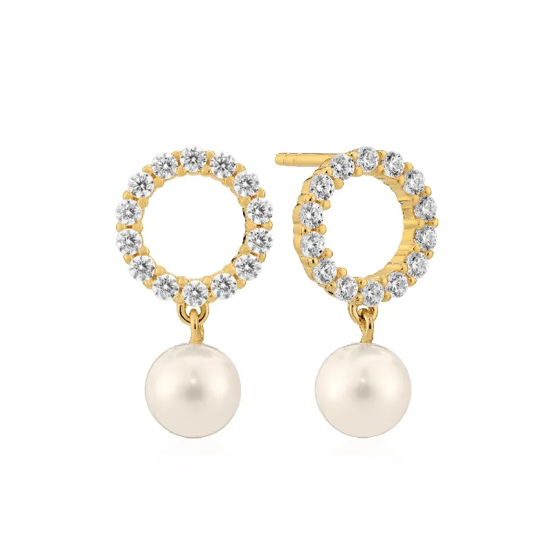 women’s classic earrings-Earrings Biella Perla Uno