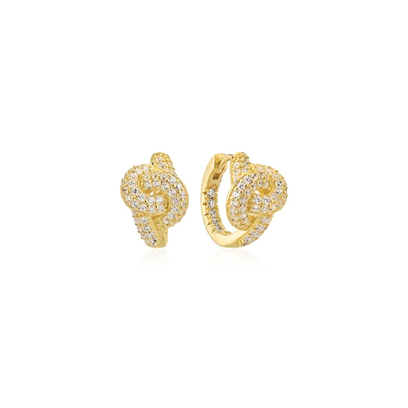 women’s gold drop earrings-Earrings Imperia Creolo