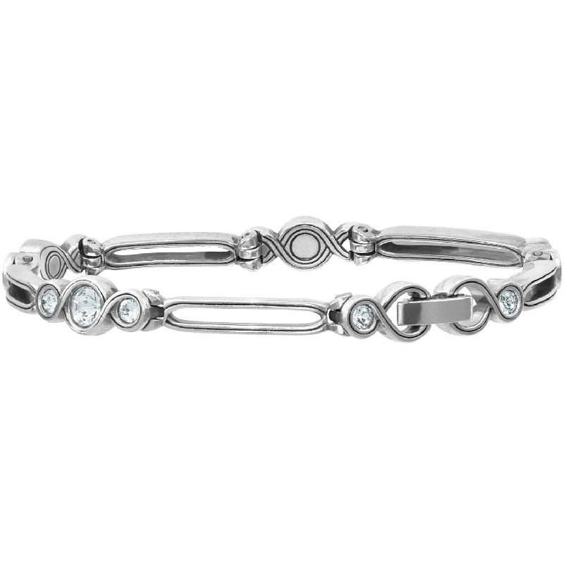 women’s minimalist bracelets-Infinity Sparkle Bracelet