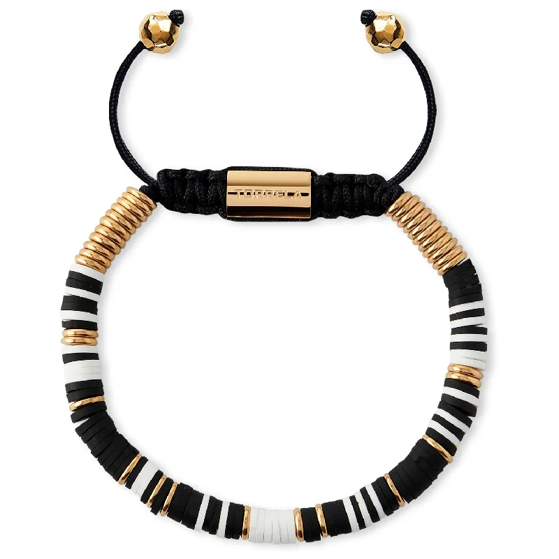 women’s gold chain bracelets-Tulum Collection - Black Gold