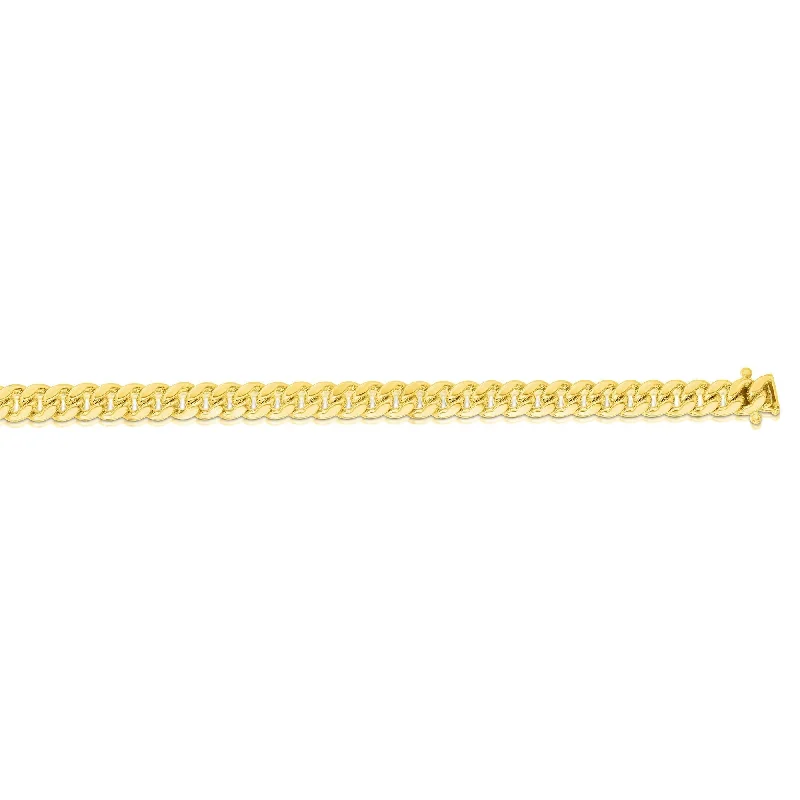 women’s fine jewelry necklaces-20" 14k Yellow Gold 6.1mm Miami Cuban Link Necklace