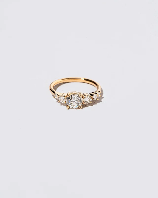 women’s simple gemstone rings-Capella Ring - Grand White Diamond