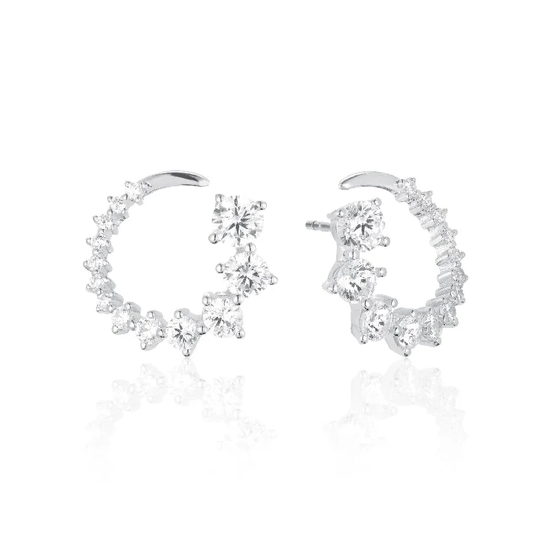 women’s flower earrings-Earrings Belluno Circolo