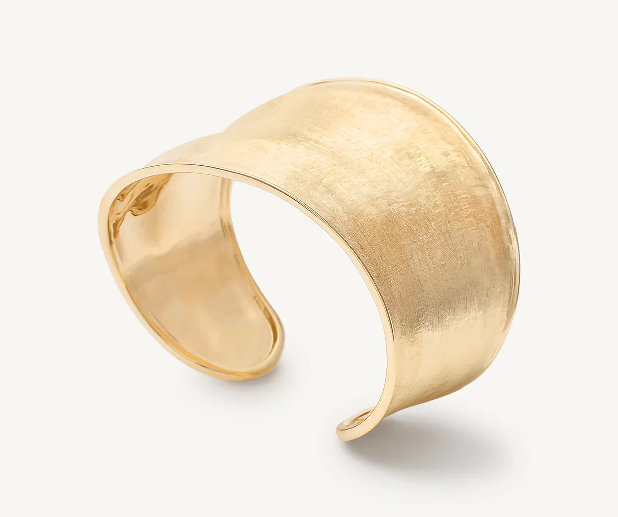 women’s luxury tennis bracelets-Lunaria 18K Yellow Gold Cuff